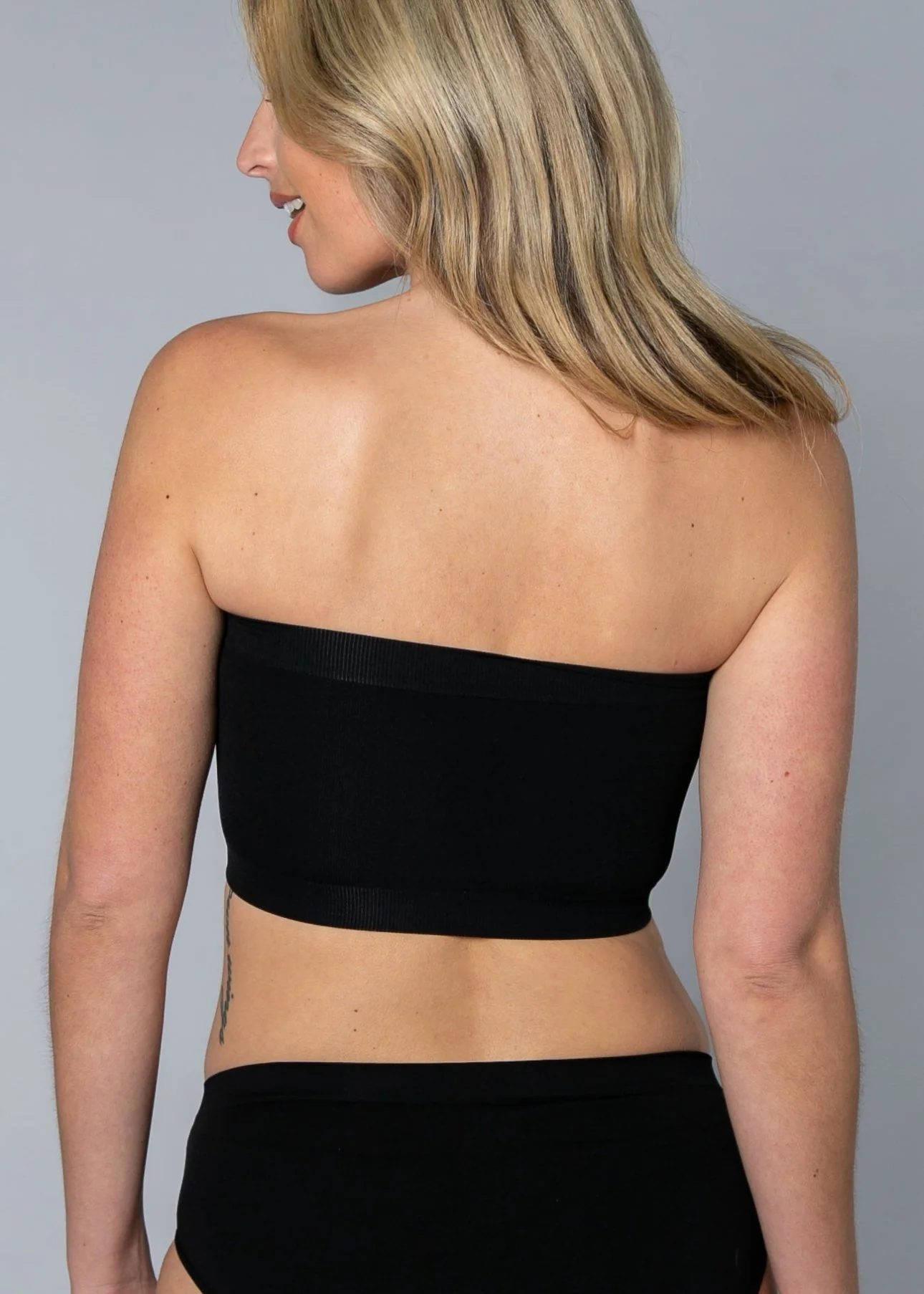 Angel Seamless Underwire Bandeau Bra with Removable Pads - Image 3