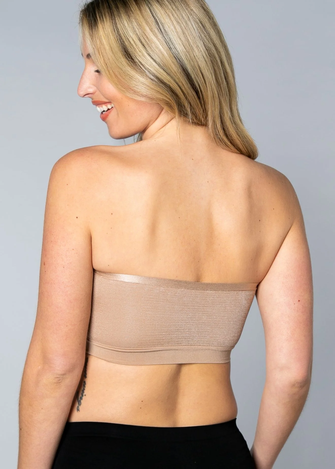Antimicrobial Sweetheart Neckline Underwire Bandeau Bra - Final Sale - Image 8