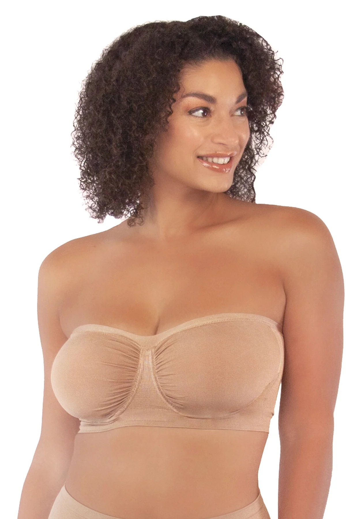 Antimicrobial Sweetheart Neckline Underwire Bandeau Bra - Final Sale - Image 9