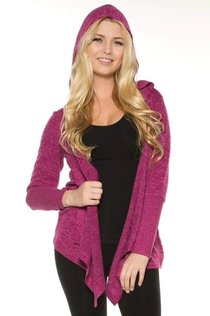 Hooded Sweater Wrap - FINAL SALE - Image 4