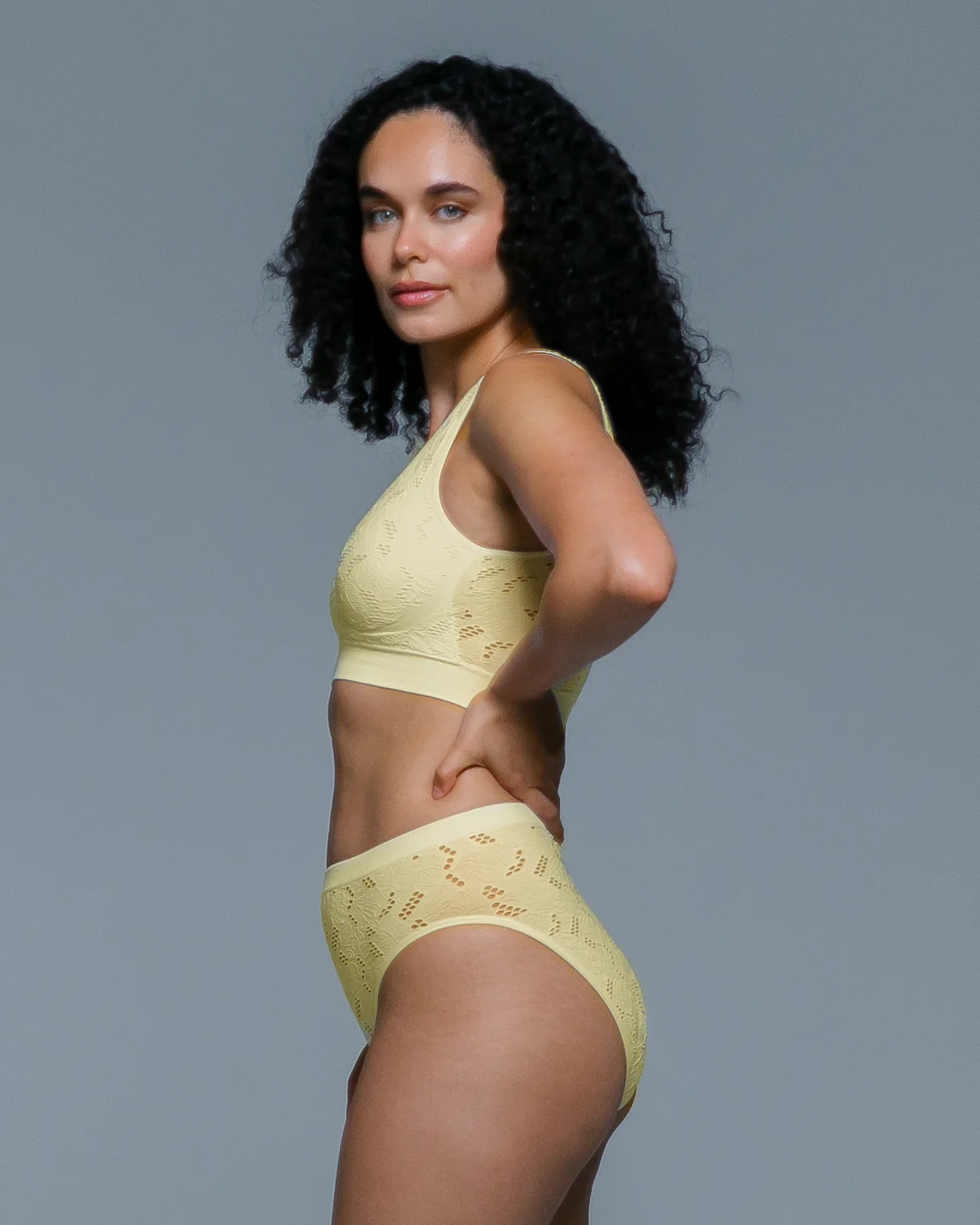 Lace Crochet Bra - Image 3