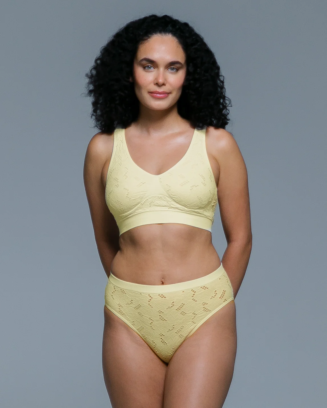Lace Crochet Brief Panty - Image 3