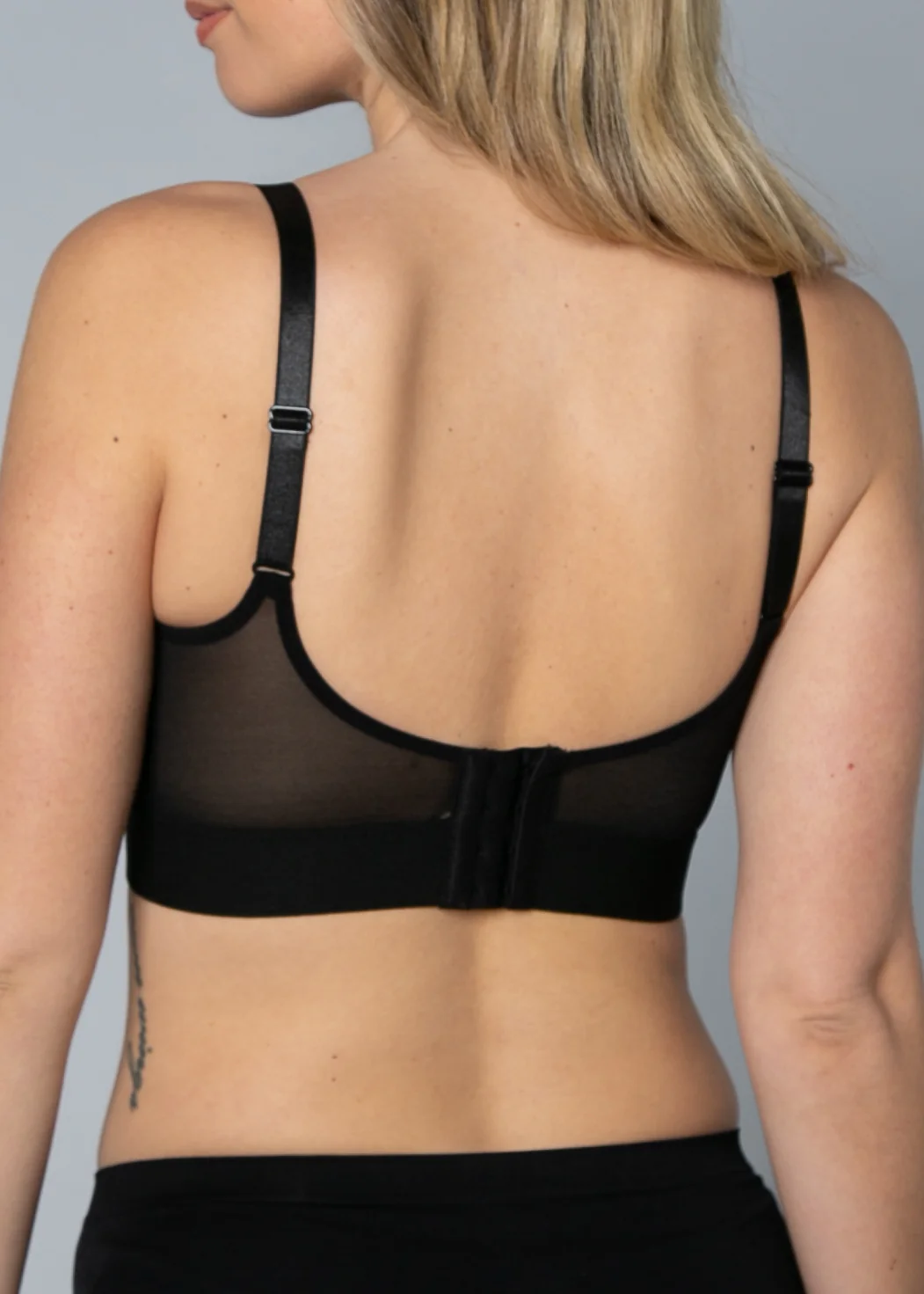 Lace Molded Cup Bra with Back Closure - Image 6
