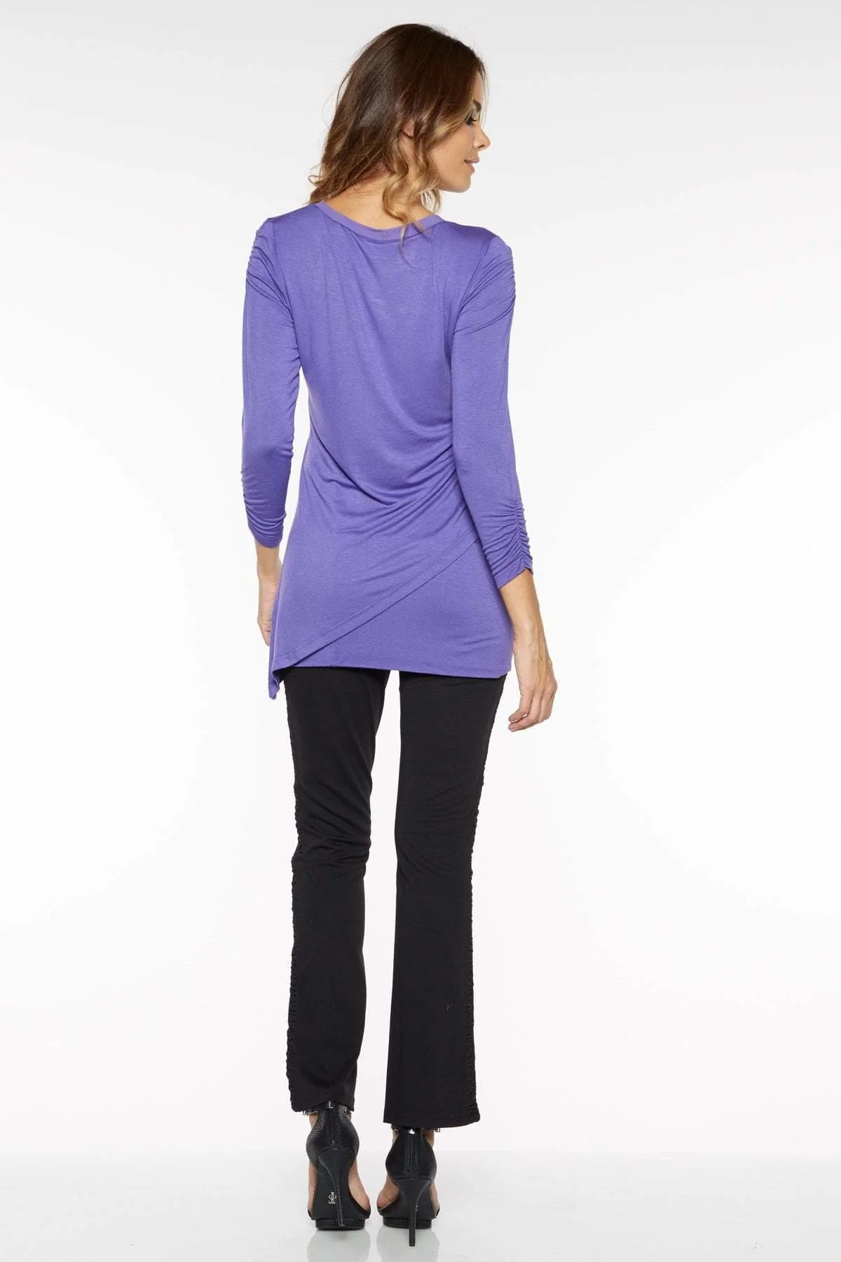Rhonda Shear Asymmetrical Mesh Smoothing Top - FINAL SALE - Image 5