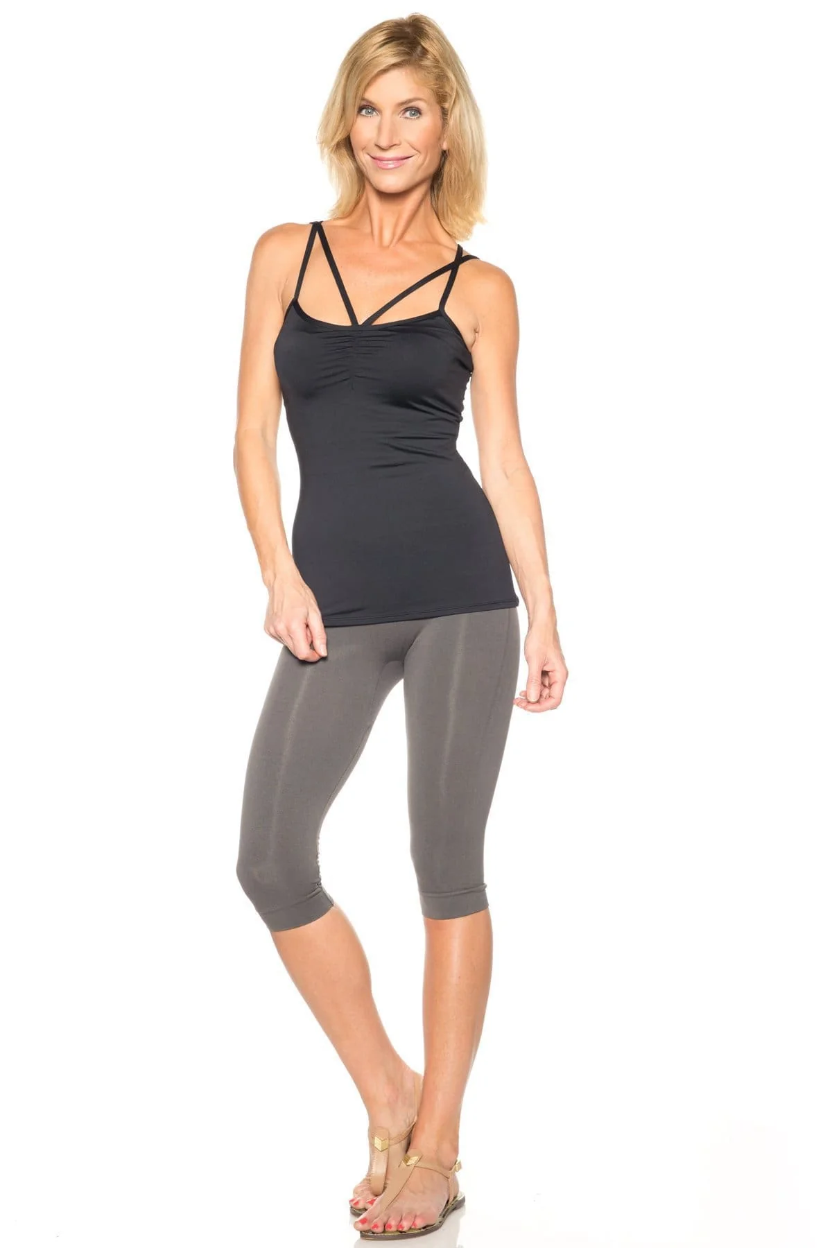 Seamless Shaping Capri Legging - Final Sale - Image 3