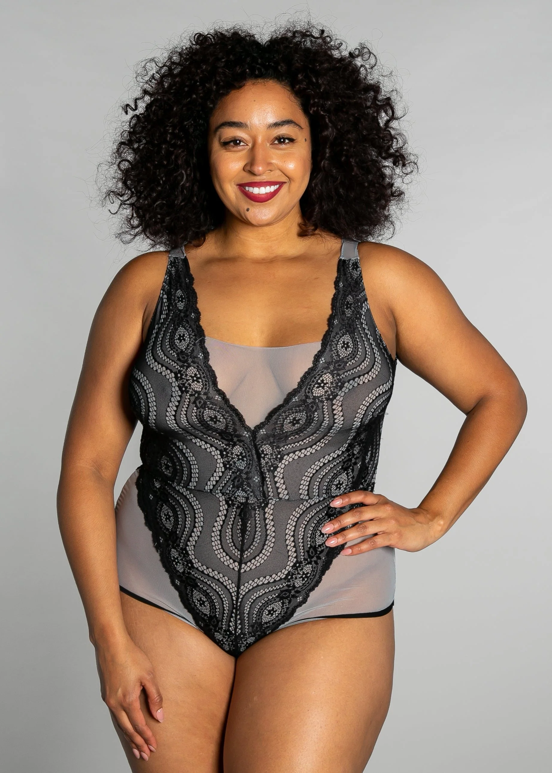 Up All Night Lace Bodysuit - Image 4