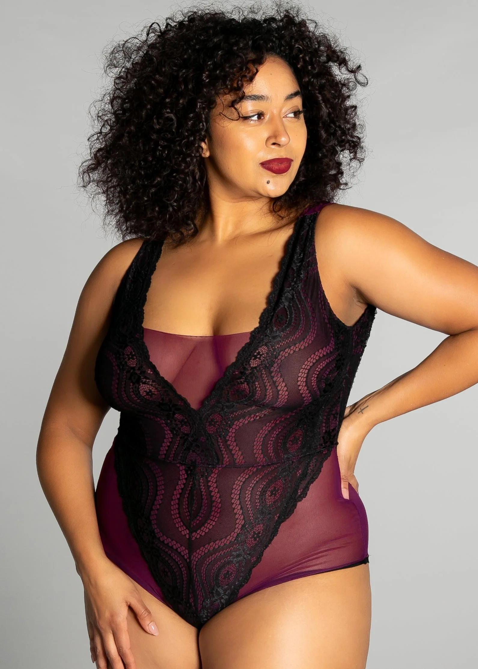 Up All Night Lace Bodysuit - Image 8